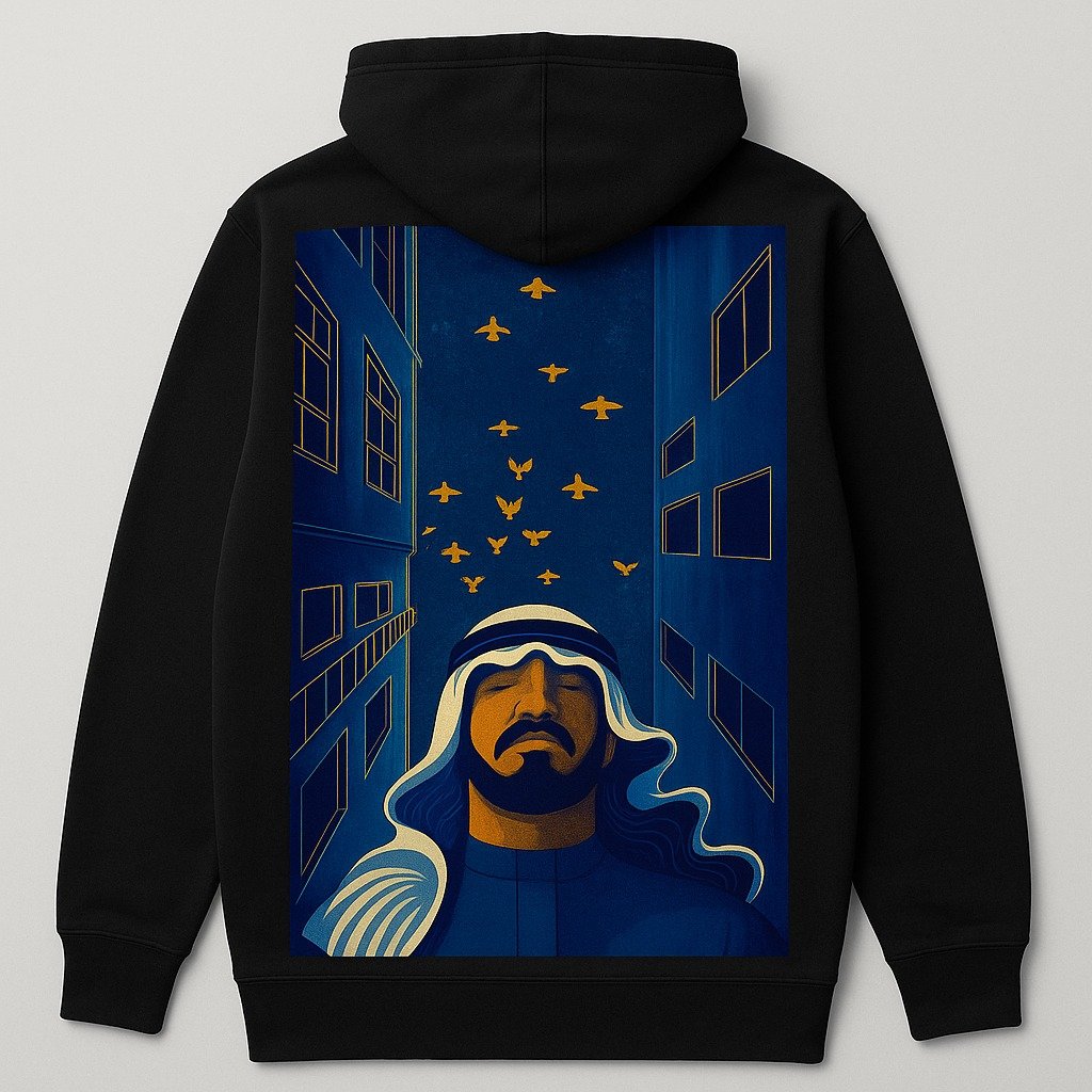 هودي الأفق - أسود